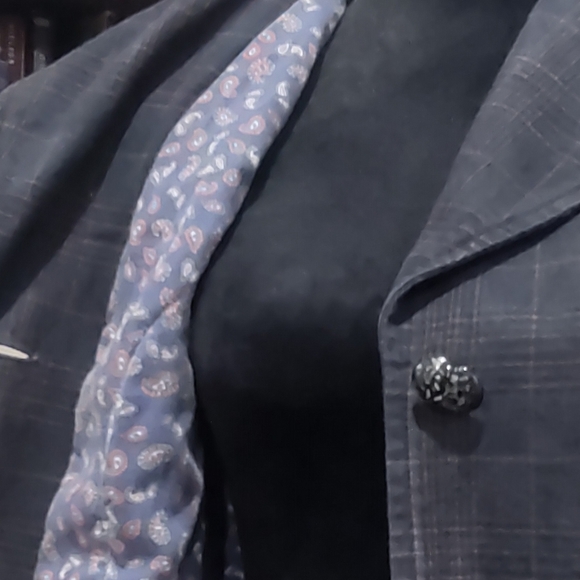 Free People Plaid & Paisley Jacket with kick-pleat - Picture 16 of 17